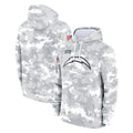 Tlead LA.Chargers Arctic Camo Salute to Service Hoodies Limited Game Blank Player Stitched Jerseys