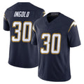 Tlead LA.Chargers #30 Alec Ingold Player Navy Vapor F.U.S.E. Limited Home Game Stitched Jerseys