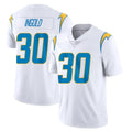 Tlead LA.Chargers #30 Alec Ingold Player White Limited Vapor Untouchable Home Game Stitched Jerseys