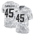 Tlead LA.Chargers #45 Tuli Tuipulotu Player Arctic Camo Salute To Service Limited Game Stitched Jerseys