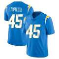 Tlead LA.Chargers #45 Tuli Tuipulotu Player Blue Limited Vapor Untouchable Home Game Stitched Jerseys