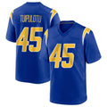 Tlead LA.Chargers #45 Tuli Tuipulotu Player Royal Home Game Stitched Jerseys