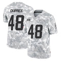 Tlead LA.Chargers #48 Bud Dupree Player Arctic Camo Salute To Service Limited Game Stitched Jerseys