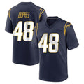 Tlead LA.Chargers #48 Bud Dupree Player Navy Home Game Stitched Jerseys