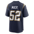 Tlead LA.Chargers #52 Khalil Mack Player Navy Alternate Game Stitched Jerseys
