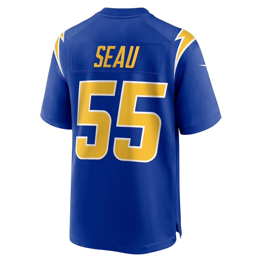 Tlead LA.Chargers #55 Junior Seau Royal Retired Player Alternate Game Stitched Jerseys