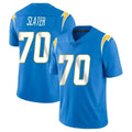 Tlead LA.Chargers #70 Rashawn Slater Player Blue Limited Vapor Untouchable Home Game Stitched Jerseys