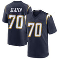 Tlead LA.Chargers #70 Rashawn Slater Player Navy Alternate Home Game Stitched Jerseys
