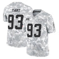 Tlead LA.Chargers #93 Teair Tart Player Arctic Camo Salute To Service Limited Game Stitched Jerseys