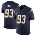 Tlead LA.Chargers #93 Teair Tart Player Navy Vapor F.U.S.E. Limited Home Game Stitched Jerseys