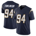 Tlead LA.Chargers #94 Dalvin Tomlinson Player Navy Vapor F.U.S.E. Limited Home Game Stitched Jerseys