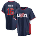 Tlead LA.Dodgers #16 Will Smith Player Navy USA 2026 World Classic Limited Home Stitched Jerseys