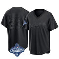 Tlead LA.Dodgers #23 Kyle Tucker Player Black World Series Meet Pitch Fashion T-shirt Stitched Jerseys