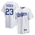 Tlead LA.Dodgers #23 Kyle Tucker Player White Game Home Stitched Jerseys