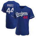 Tlead LA.Dodgers #44 Andy Pages Player Royal Limited Elite Home Stitched Jerseys