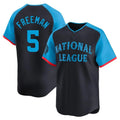 Tlead LA.Dodgers #5 Freddie Freeman Player Black National League All-Star Limited Home Stitched Jerseys