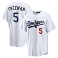 Tlead LA.Dodgers #5 Freddie Freeman Player White 2026 Collection Stadium Limited Stitched Jerseys