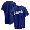 Tlead LA.Dodgers Blank Player Royal Game Stitched Jerseys