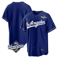 Tlead LA.Dodgers Blank Player Royal Game World Series Stitched Jerseys