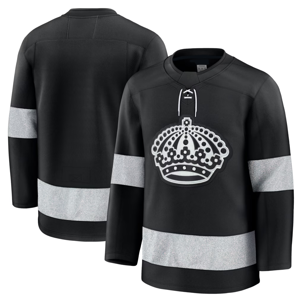 Tlead LA.Kings Black Alternate Premium Jerseys