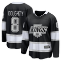 Tlead LA.Kings #8 Drew Doughty Black Home Premier Breakaway Player Jerseys