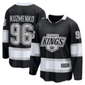 Tlead LA.Kings #96 Andrei Kuzmenko Black Home Breakaway Jerseys