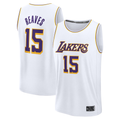 Tlead LA.Lakers #15 Austin Reaves White Fast Break Replica Player Stitched Jerseys - Association Edition