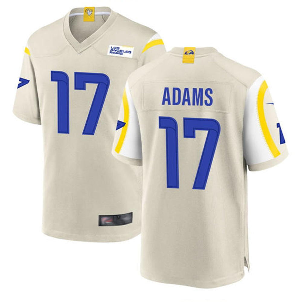 Tlead LA.Rams #17 Davante Adams Player Bone Vapor F.U.S.E. Limited Stitched Jerseys