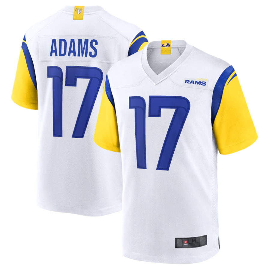 Tlead LA.Rams #17 Davante Adams Player White Game Stitched Jerseys