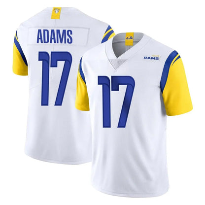 Tlead LA.Rams #17 Davante Adams Player White Limited Vapor Untouchable Home Game Stitched Jerseys