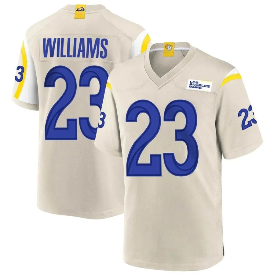 TleadLA.Rams #23 Kyren Williams Player Bone Replica Game Stitched Jerseys