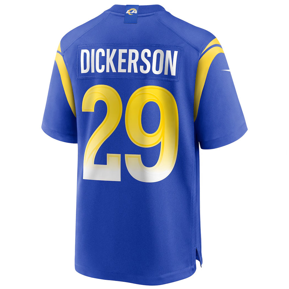 Tlead LA.Rams #29 Eric Dickerson Player Royal Home Game Stitched Jersey