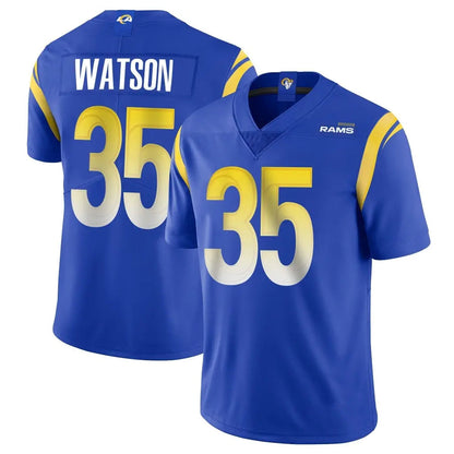 Tlead LA.Rams #35 Jaylen Watson Player Royal Limited Vapor Untouchable Home Game Stitched Jerseys