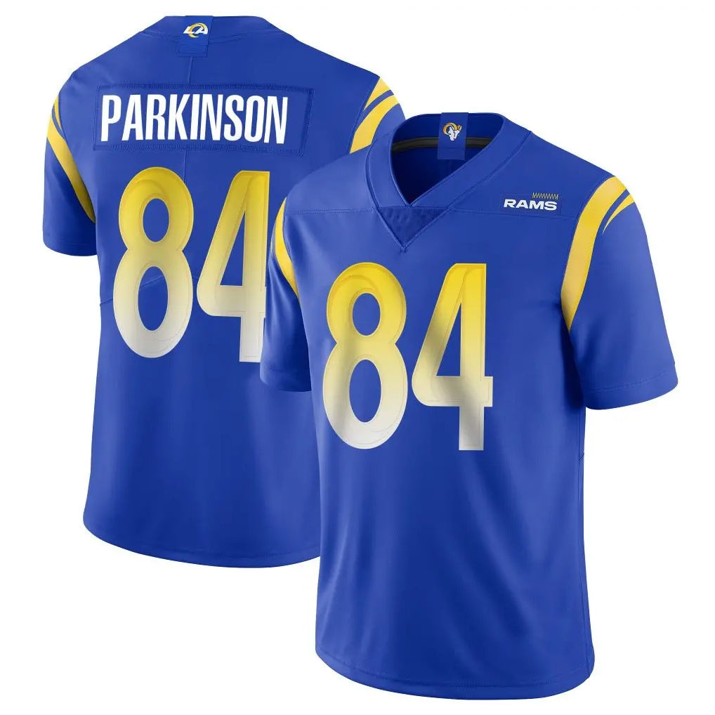 Tlead LA.Rams #84 Colby Parkinson Player Royal Limited Vapor Untouchable Home Game Stitched Jerseys