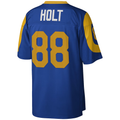 Tlead LA.Rams #88 Torry Holt Mitchell & Ness Royal Legacy Replica Stitched Puhic Jersey