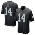 Tlead LV.Raiders #14 Matt Gay Player Black Home Game Stitched Jerseys