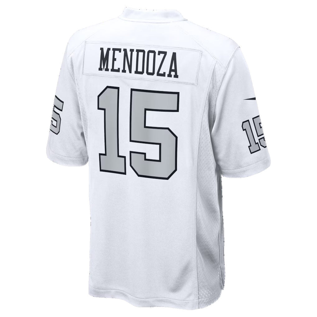 Tlead LV.Raiders #15 Fernando Mendoza White Alternate Game Player Stitched Jerseys