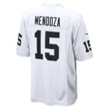 Tlead LV.Raiders #15 Fernando Mendoza White Game Player Stitched Jerseys