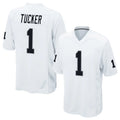 Tlead LV.Raiders #1 Tre Tucker Player White Home Game Stitched Jerseys