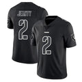 Tlead LV.Raiders #2 Ashton Jeanty Player Black Limited Black Impact Home Game Stitched Jerseys