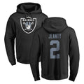 Tlead LV.Raiders #2 Ashton Jeanty Player Black Logo Pullover Hoodies Limited Game Stitched Jerseys