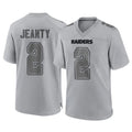 Tlead LV.Raiders #2 Ashton Jeanty Player Gray Atmosphere Fashion Limited Game Stitched Jerseys