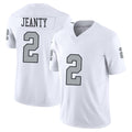 Tlead LV.Raiders #2 Ashton Jeanty Player White Alternate Vapor F.U.S.E Limited Stitched Jerseys