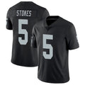 Tlead LV.Raiders #5 Eric Stokes Player Black Limited Vapor Untouchable Home Game Stitched Jerseys