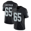 Tlead LV.Raiders #65 Tyler Linderbaum Player Black Limited Vapor Untouchable Home Game Stitched Jerseys