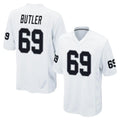 Tlead LV.Raiders #69 Adam Butler Player White Home Game Stitched Jerseys