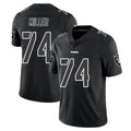 Tlead LV.Raiders #74 Kolton Miller Player Black Limited Black Impact Home Game Stitched Jerseys