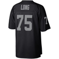 Tlead LV.Raiders #75 Howie Long Mitchell & Ness Black Retired Player Legacy Replica Jersey