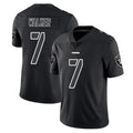 Tlead LV.Raiders #7 Quay Walker Player Black Limited Black Impact Home Game Stitched Jerseys