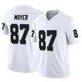 Tlead LV.Raiders #87 Michael Mayer Player White Limited Vapor F.U.S.E. Home Game Stitched Jerseys